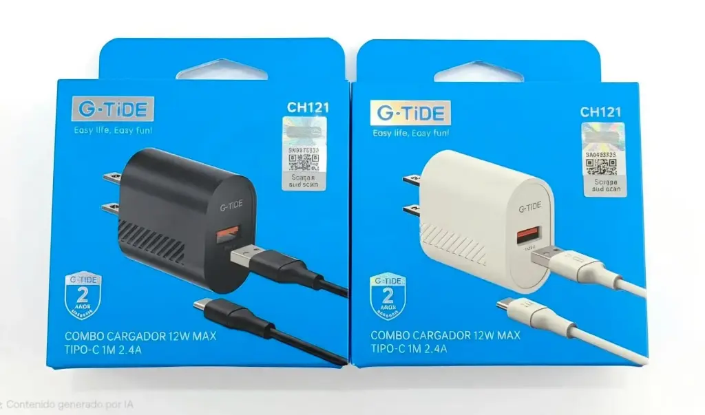 G-TIDE_CARGADOR_CH121(CH12A1) 12W_TIPOC2.4A