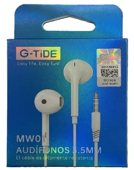 G-TIDE_AUDIFONOS_MW01_AUDIFONOS ALAMBRICOS