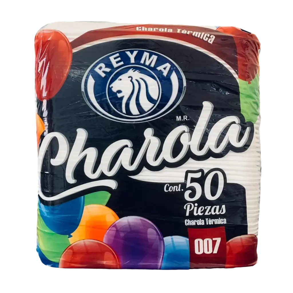 CHAROLA LARGA TERMICA   REYMA   50PZ