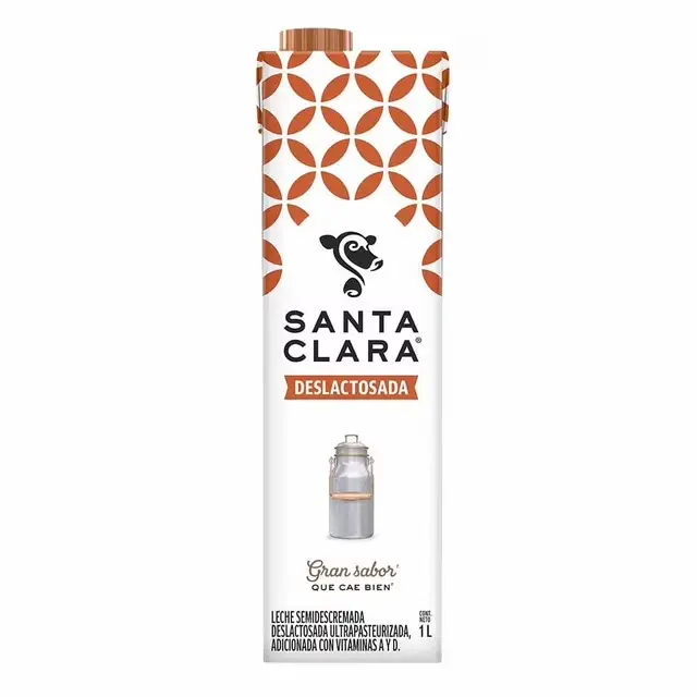 LECHE DESLACTOSADA SANTA CLARA  1LT