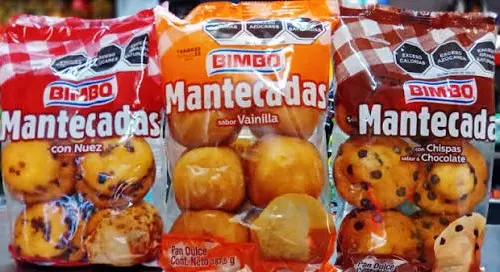 MANTECADAS BIMBO NUEZ / VAINILLA   6 PZS