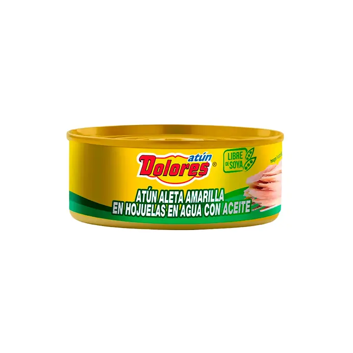 ATUN EN AGUA CON ACEITE DOLORES  133G