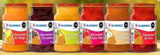 MERMELADA McCORMICK SABORES   450G