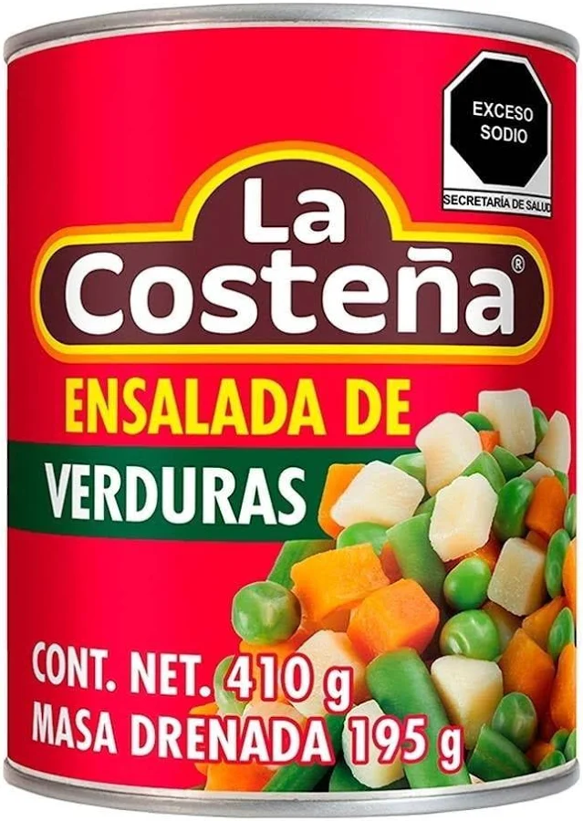 ENSALADA DE VERDURAS LA COSTEÑA 410G