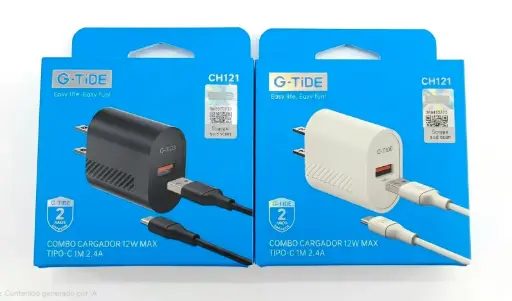 G-TIDE_CARGADOR_CH121(CH12A1) 12W_TIPOC2.4A