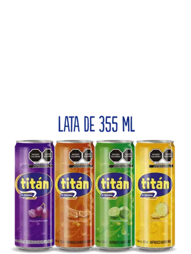 REFRESCO TITAN LATA SABORES 355ML