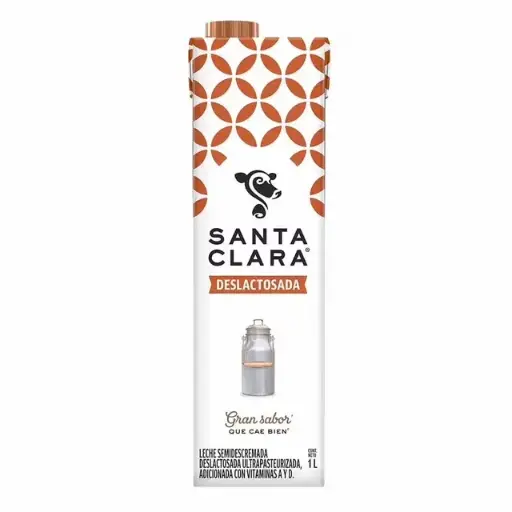 LECHE DESLACTOSADA SANTA CLARA  1LT