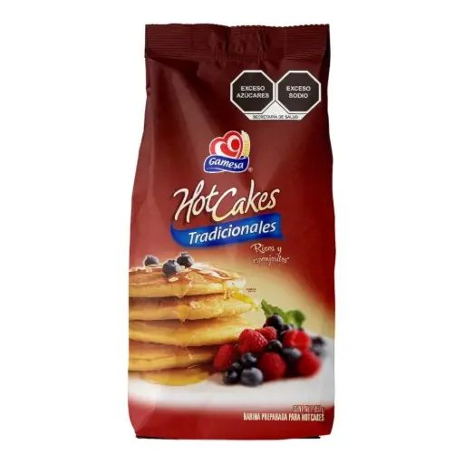 HARINA PARA HOT CAKES TRADICIONALES  GAMESA 800 GRS